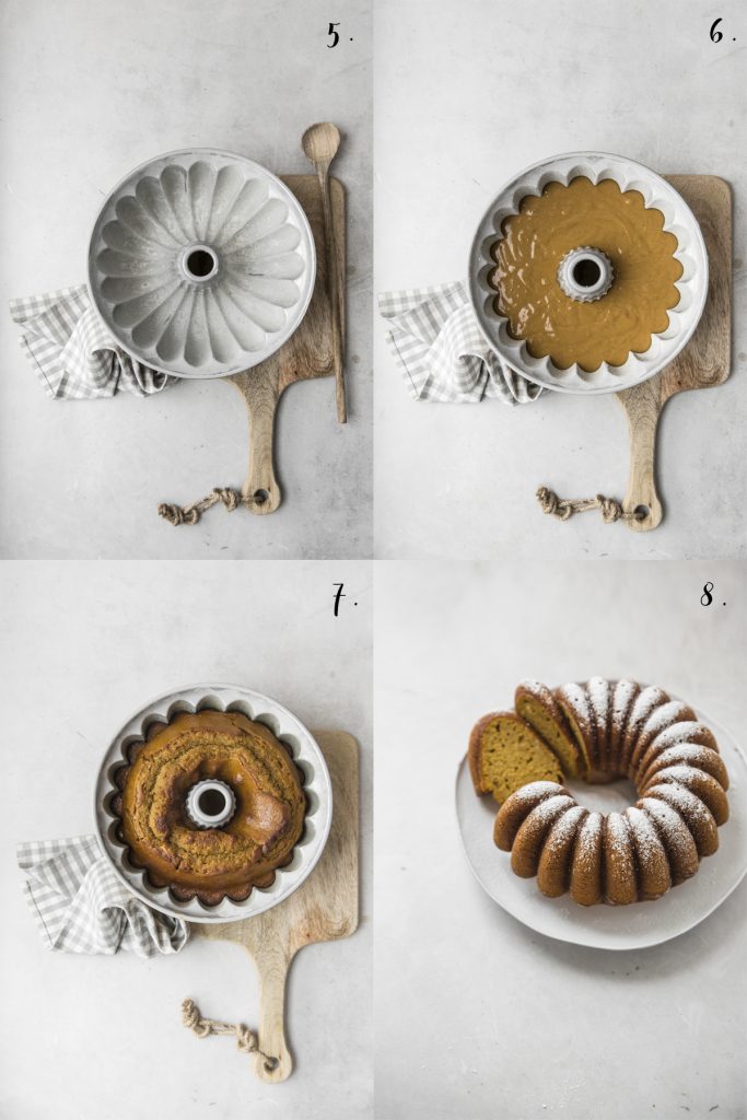 step ciambella banana zucca