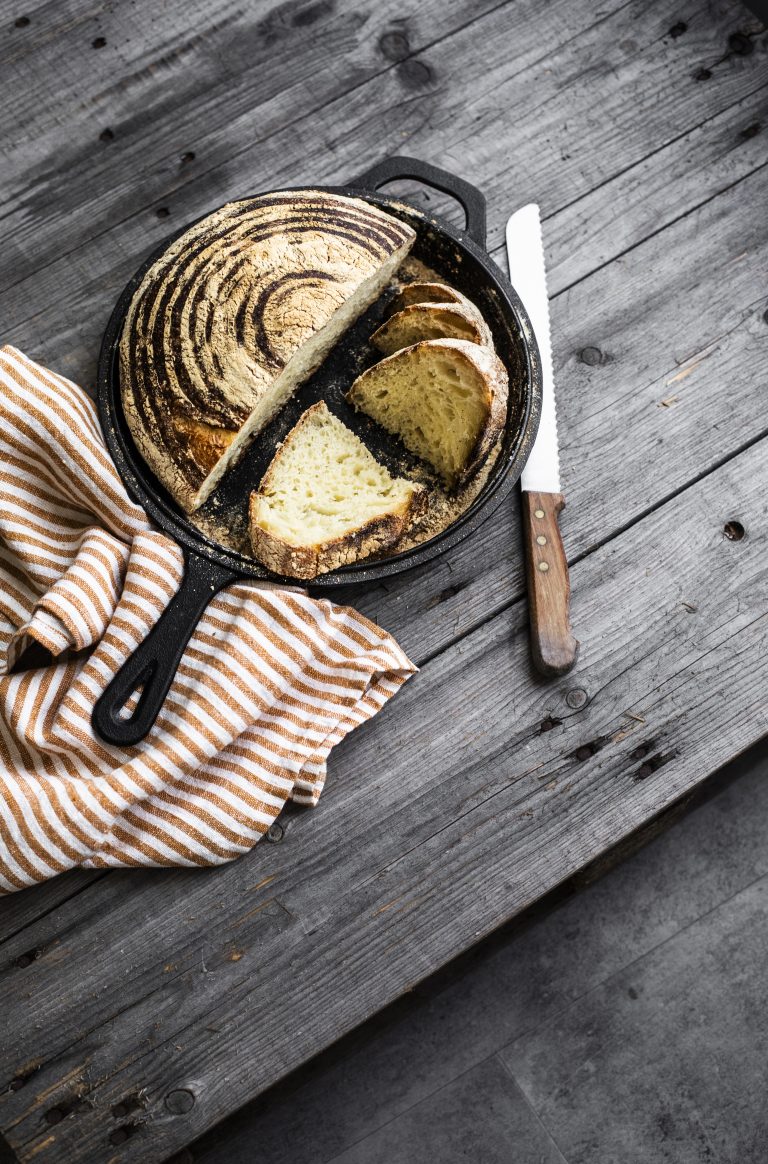 Pane di grano duro con farina non rimacinata - Vaniglia — Storie di cucina
