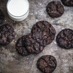 biscotti con molto cioccolato