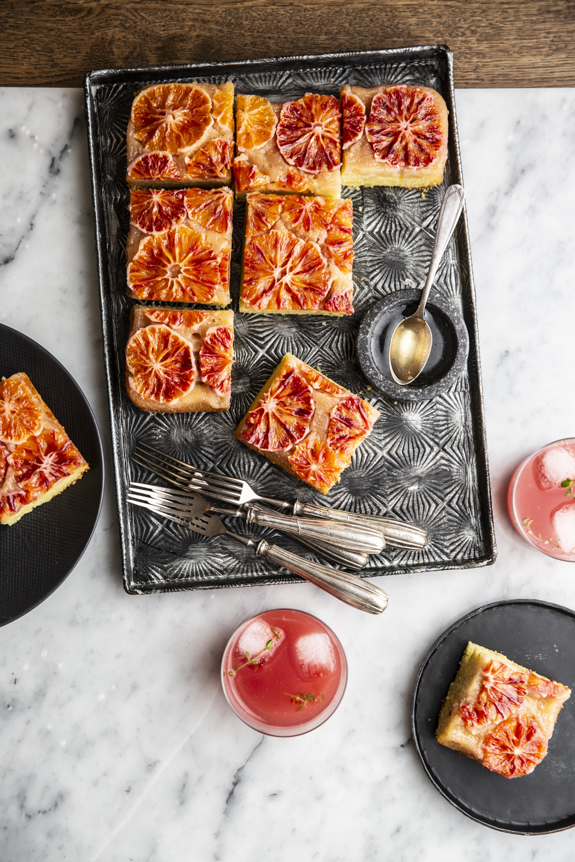 torta rovesciata agli agrumi