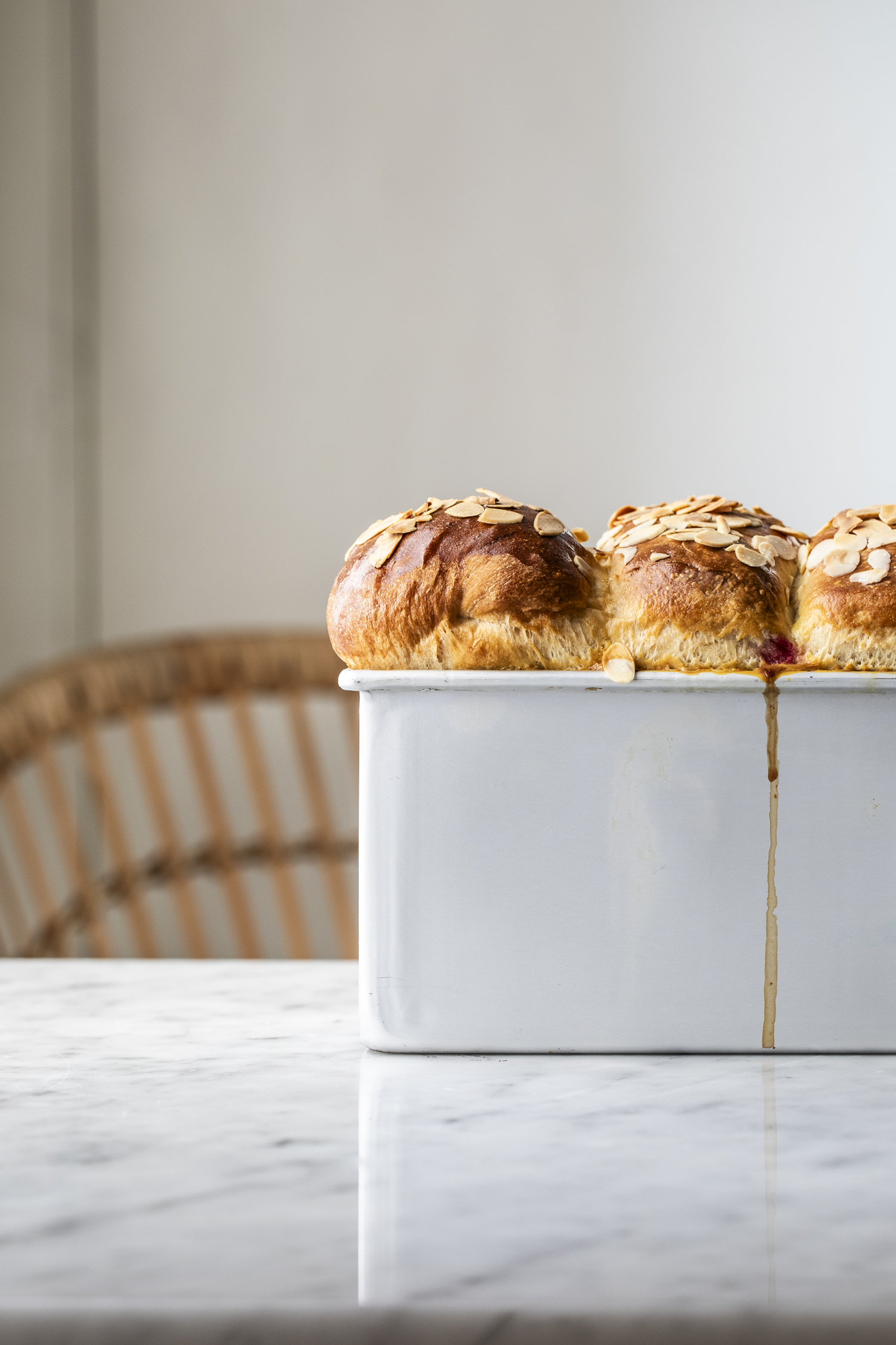 Hokkaido milk bread con kefir