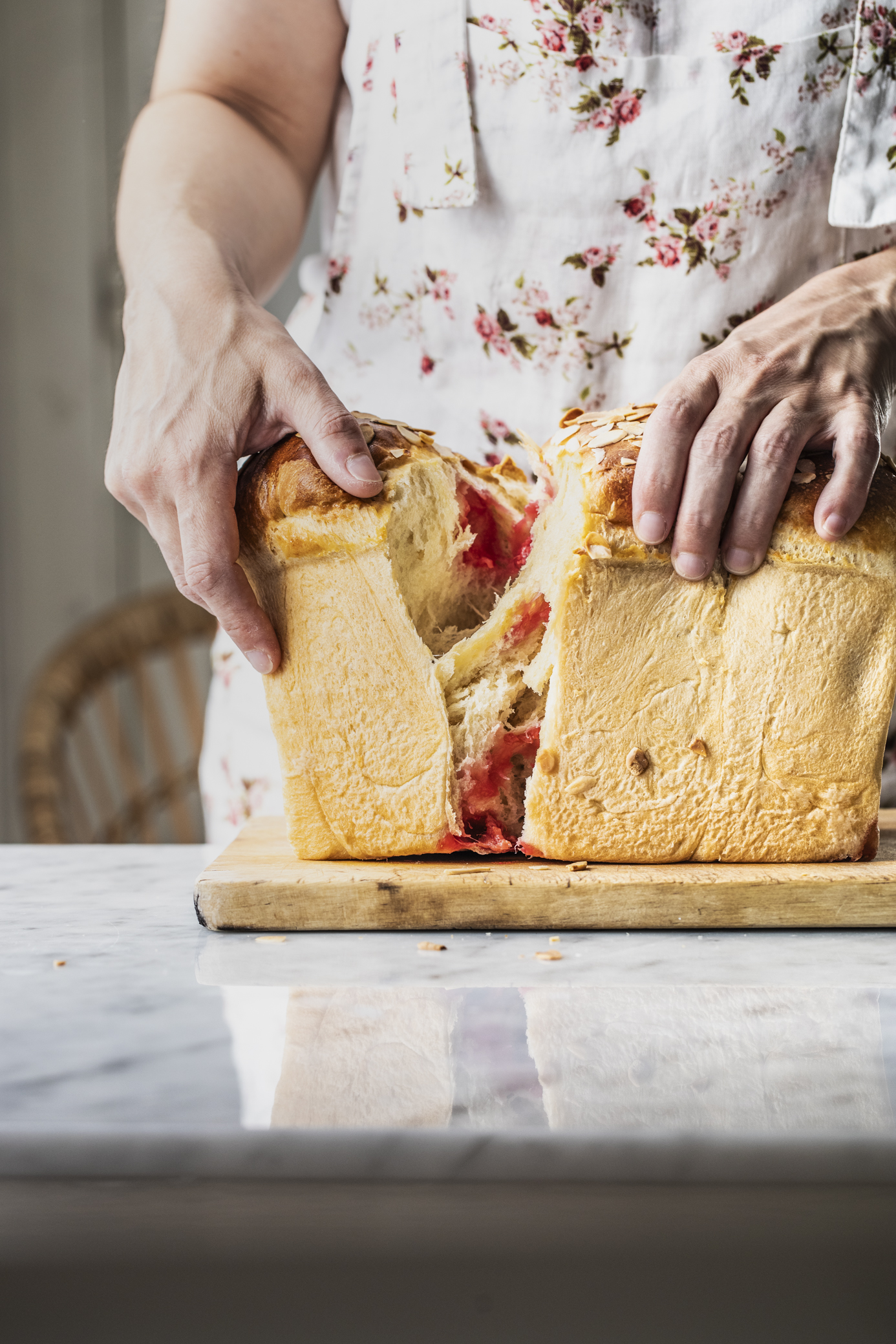 Hokkaido milk bread con kefir