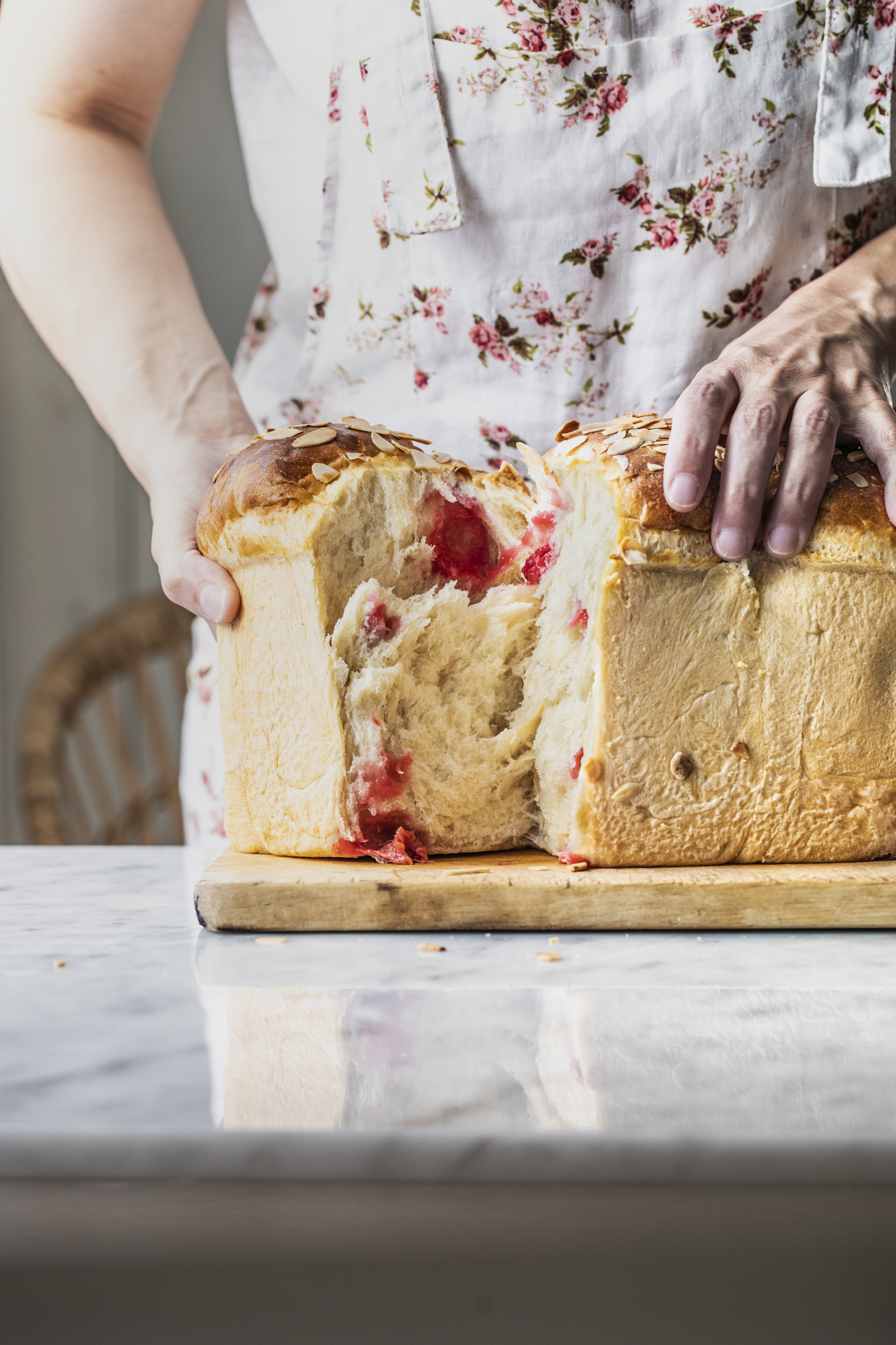 Hokkaido milk bread con kefir