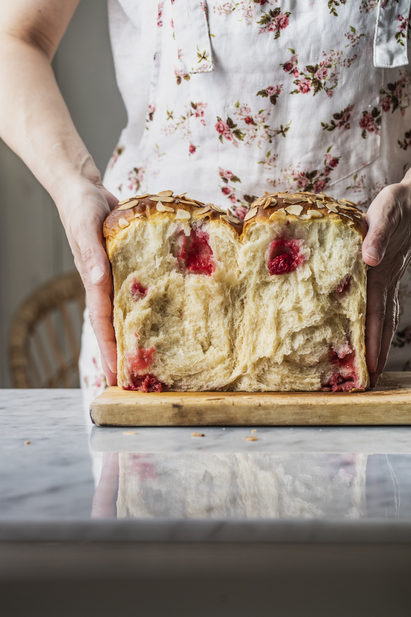 Hokkaido milk bread con kefir