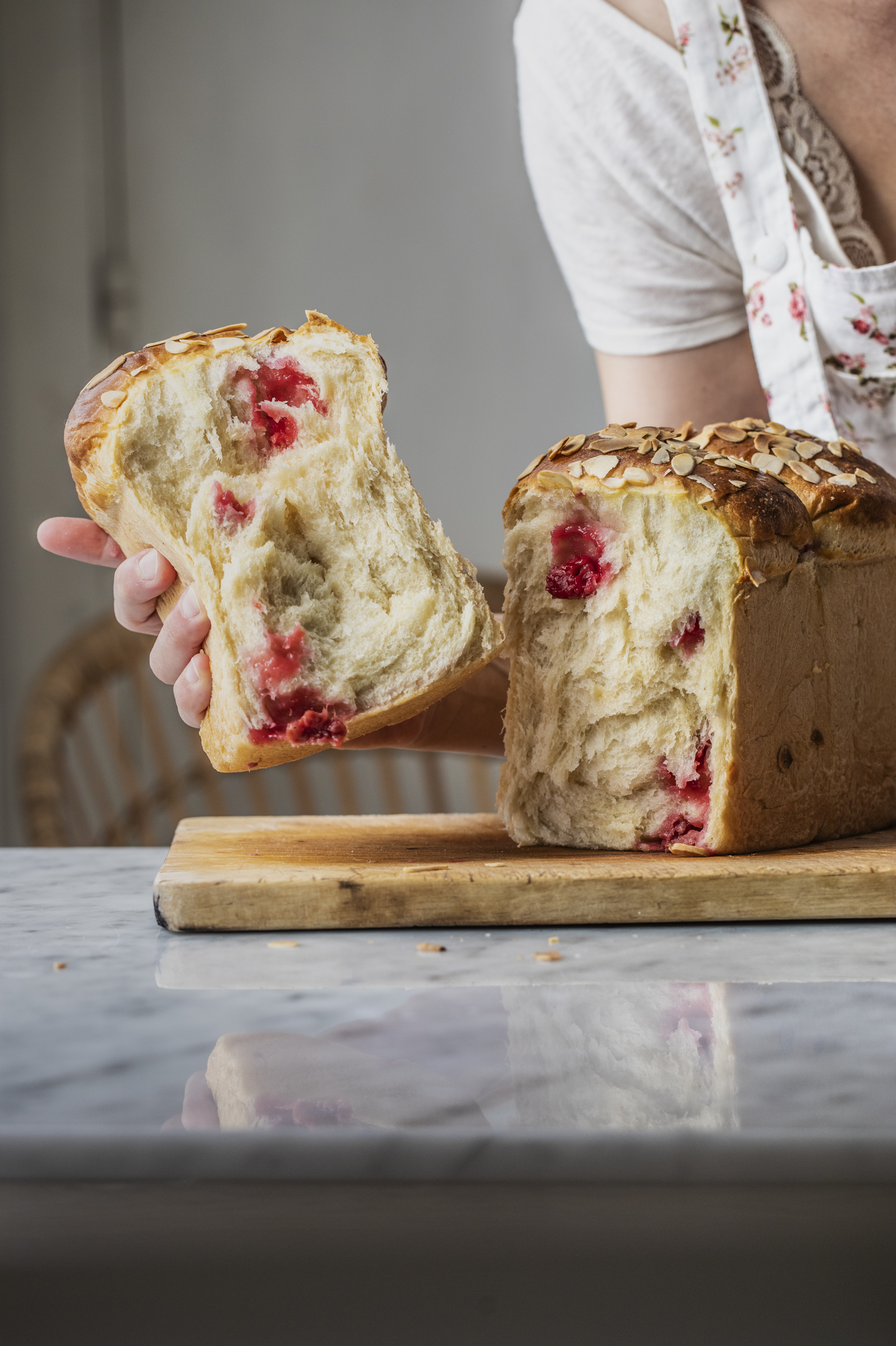 Hokkaido milk bread con kefir