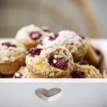 Muffin avena e lamponi