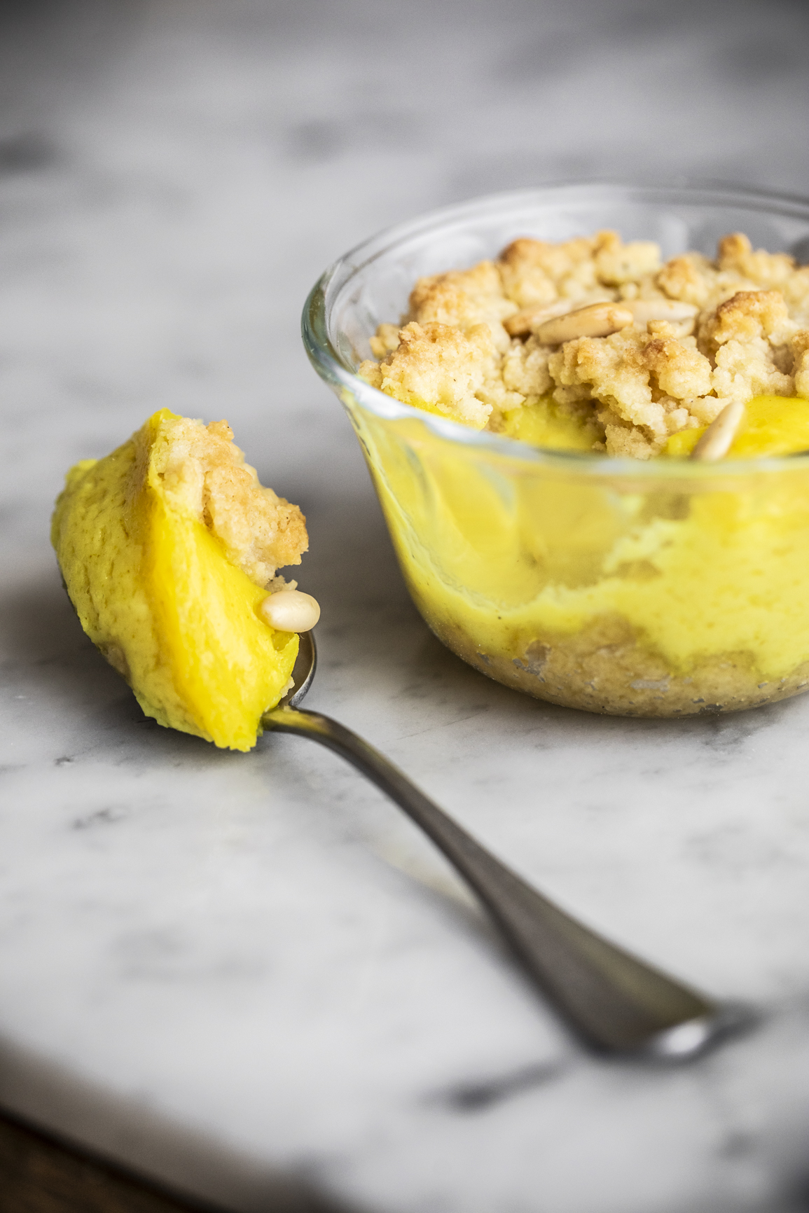 crumble crema della nonna