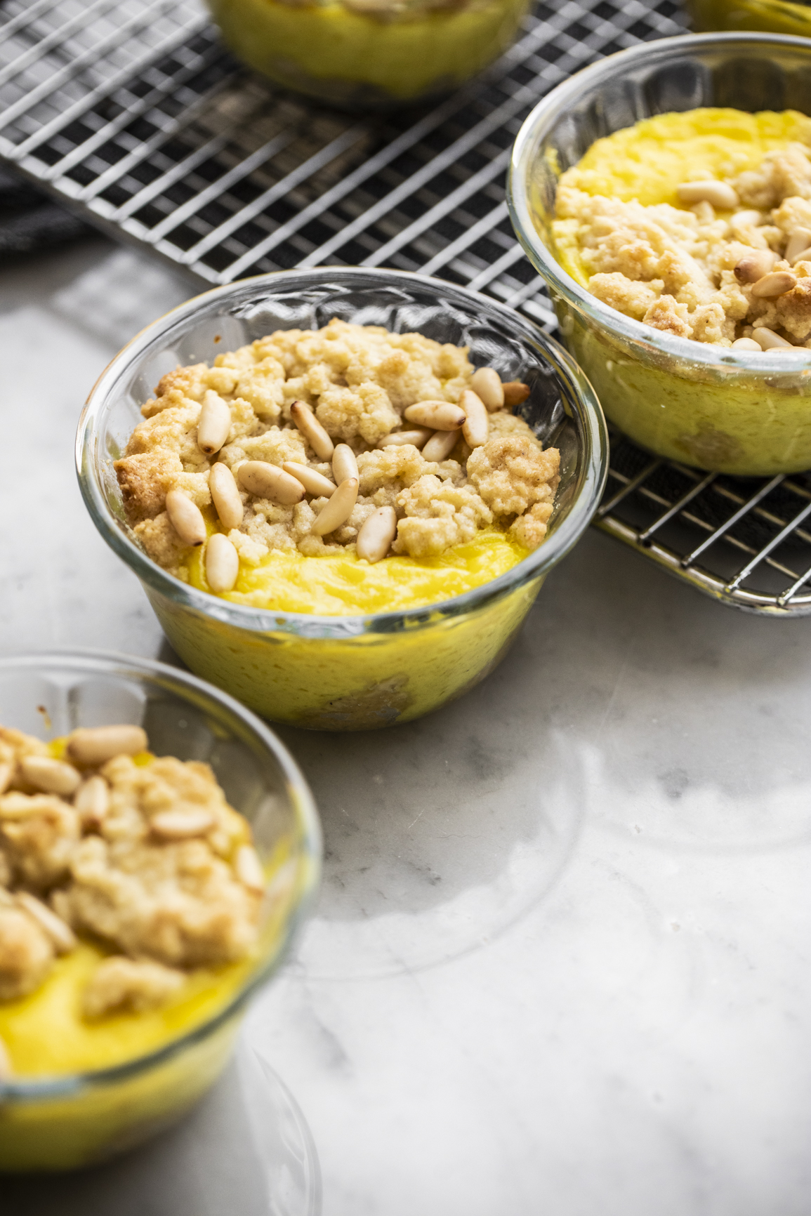 crumble crema della nonna