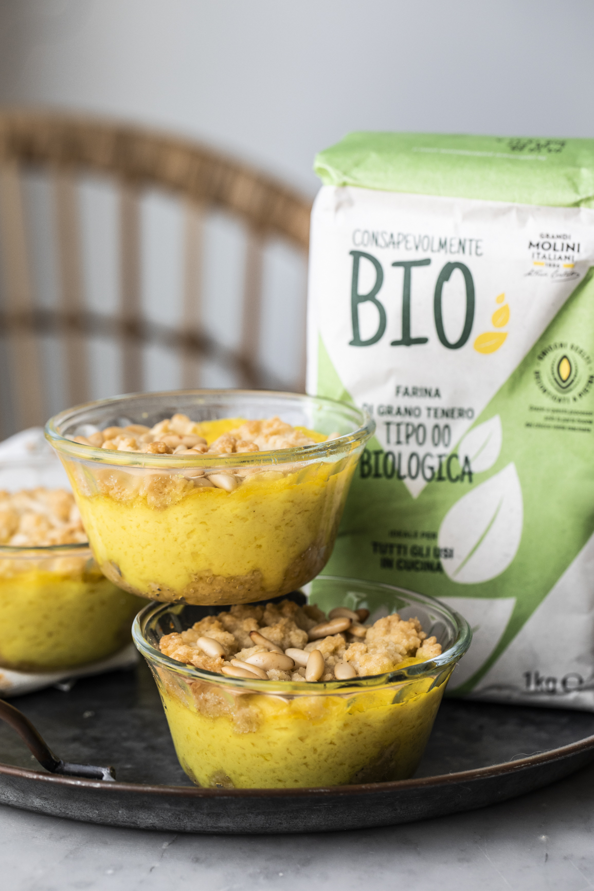 Crumble crema della nonna