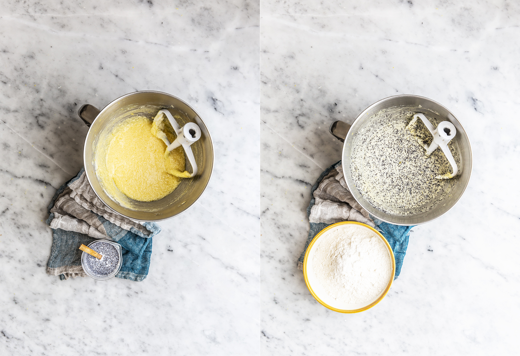 Lemon poppy seed loaf cake