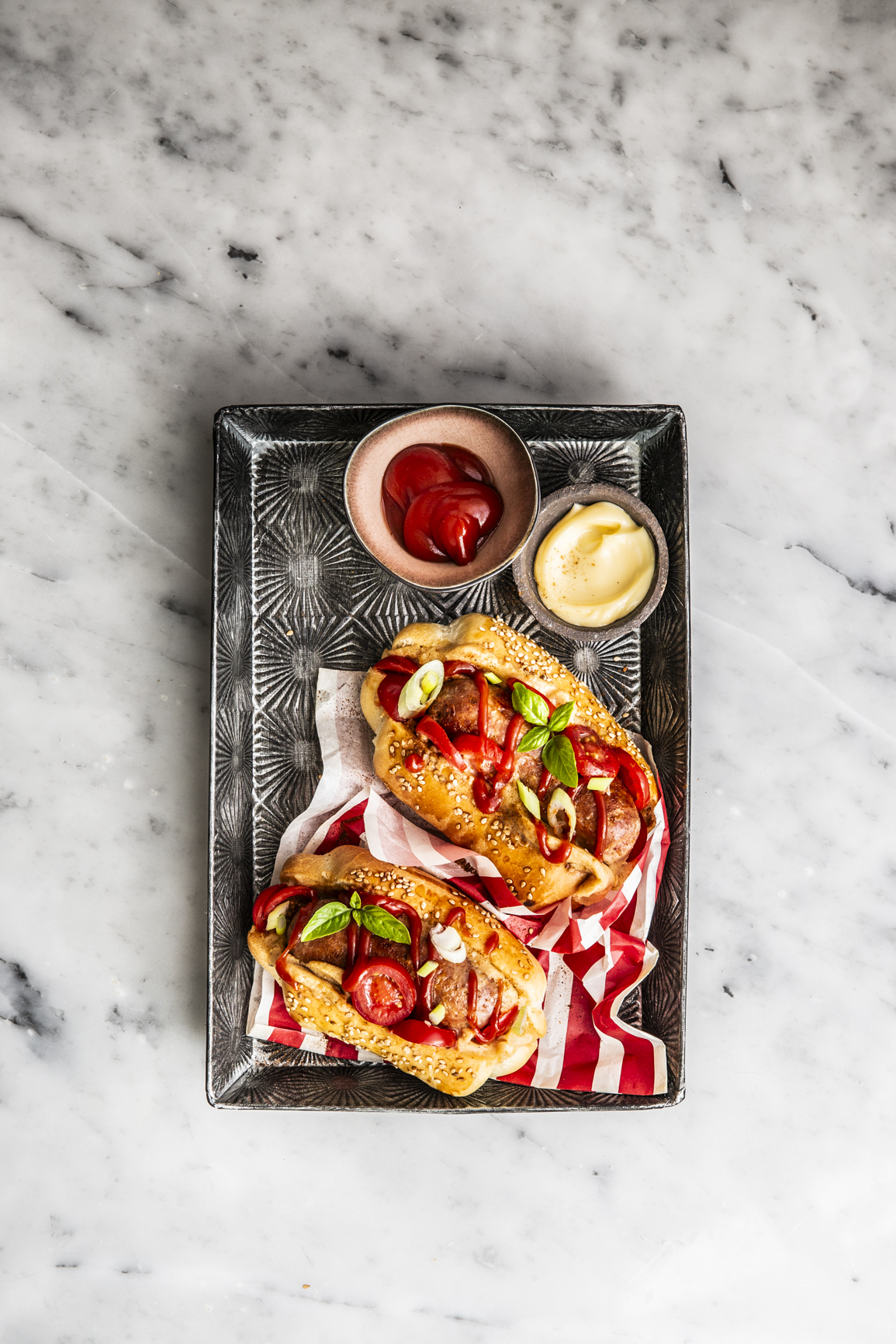 Panini da hot dog