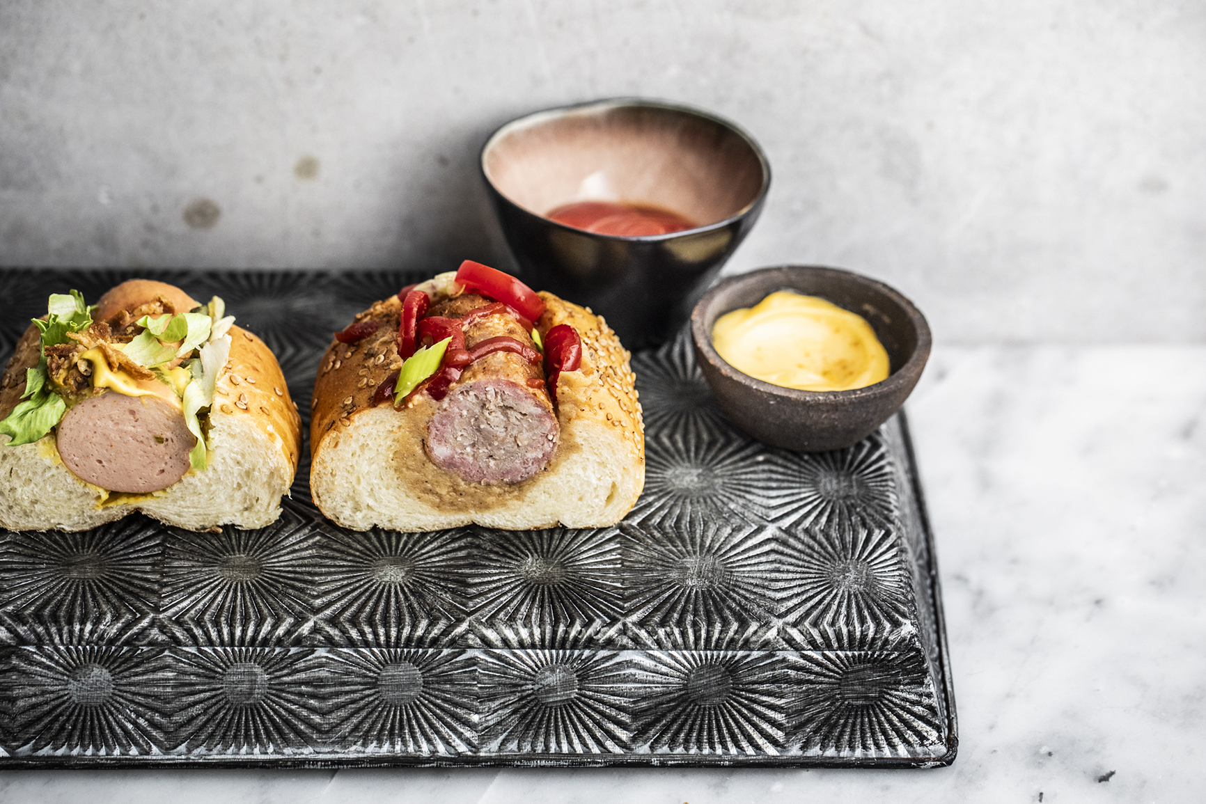 Panini da hot dog Panini da hot dog