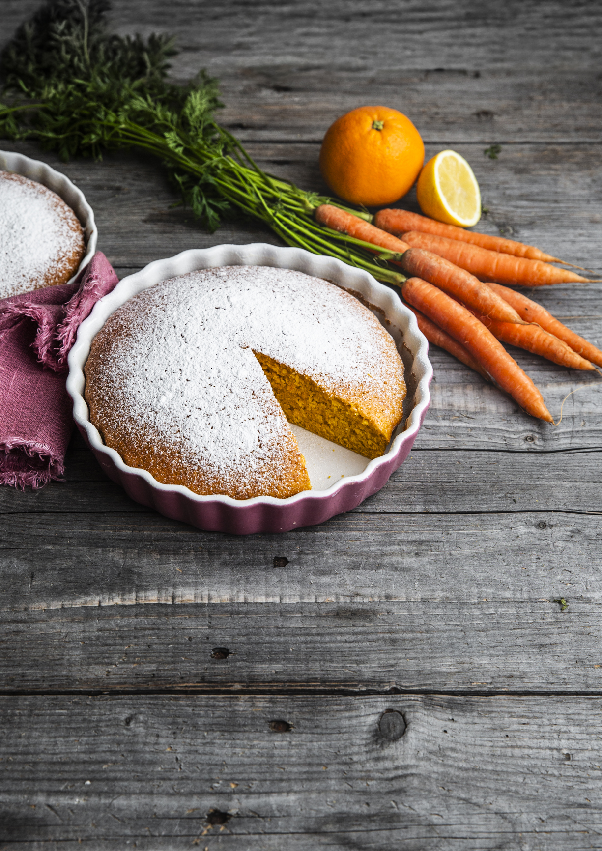 torta arancia carota limone