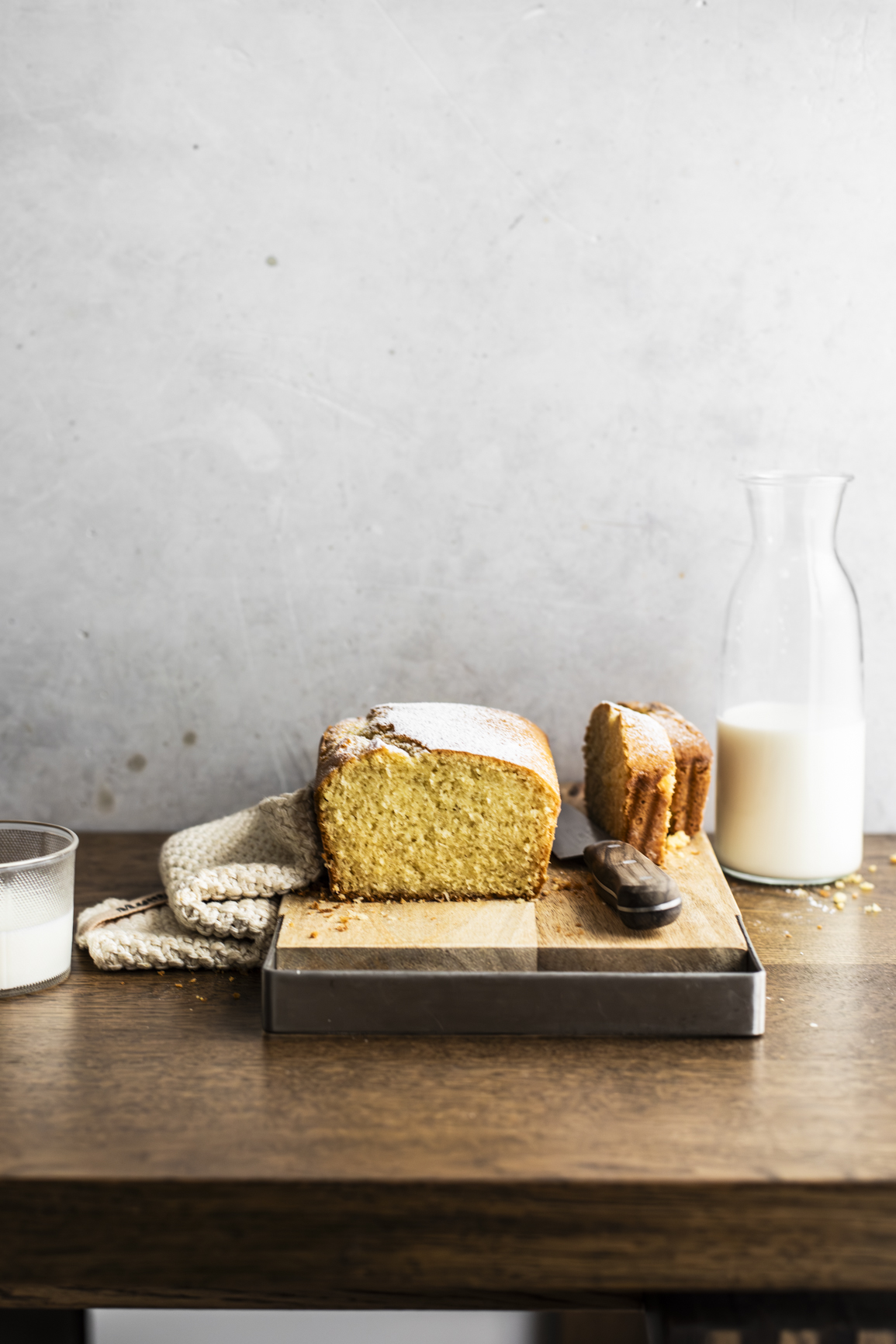 Plumcake alla panna