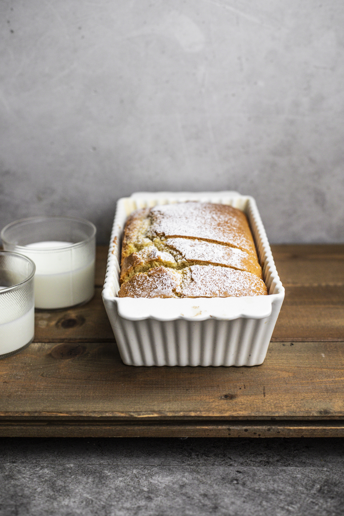 Plumcake alla panna