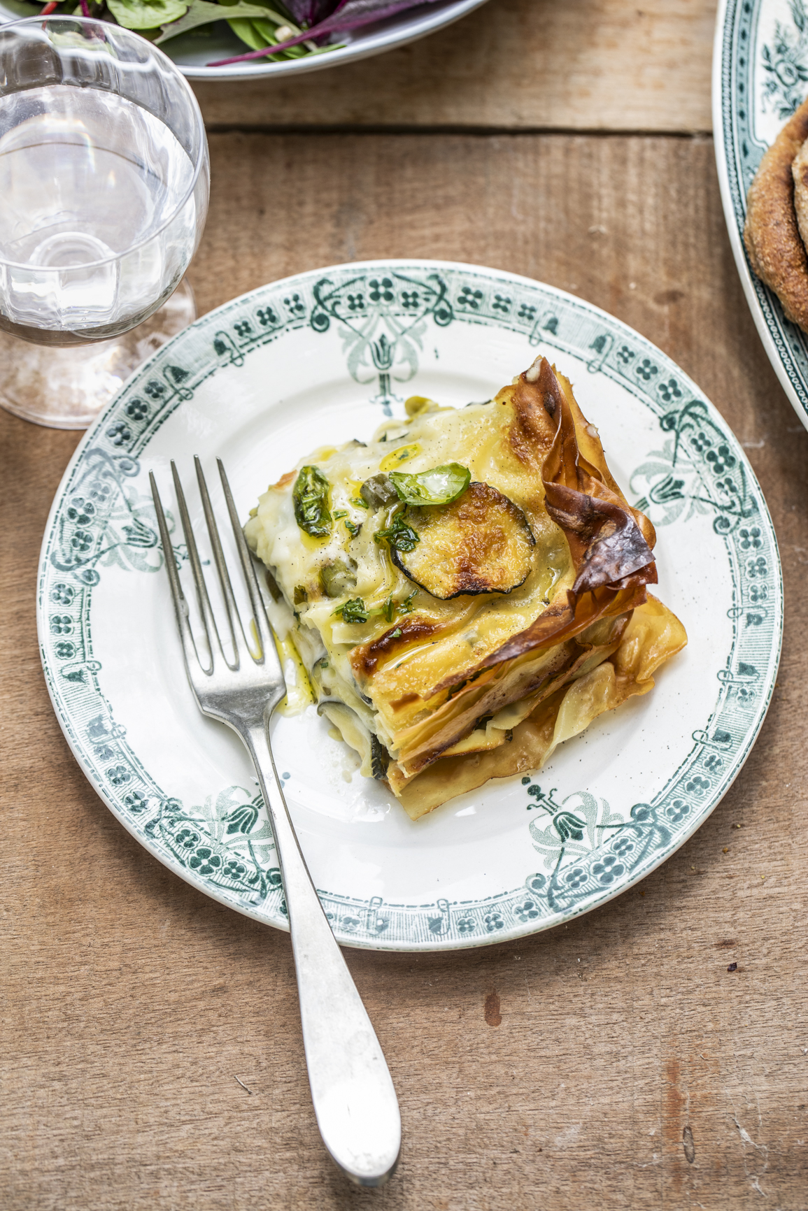 lasagne formaggi e zucchine 