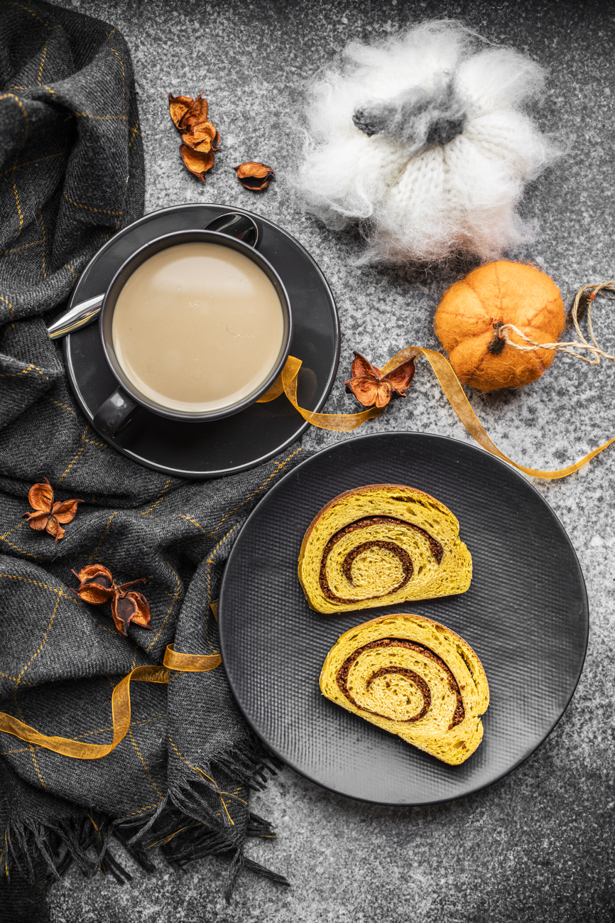 Brioche parisienne alla zucca